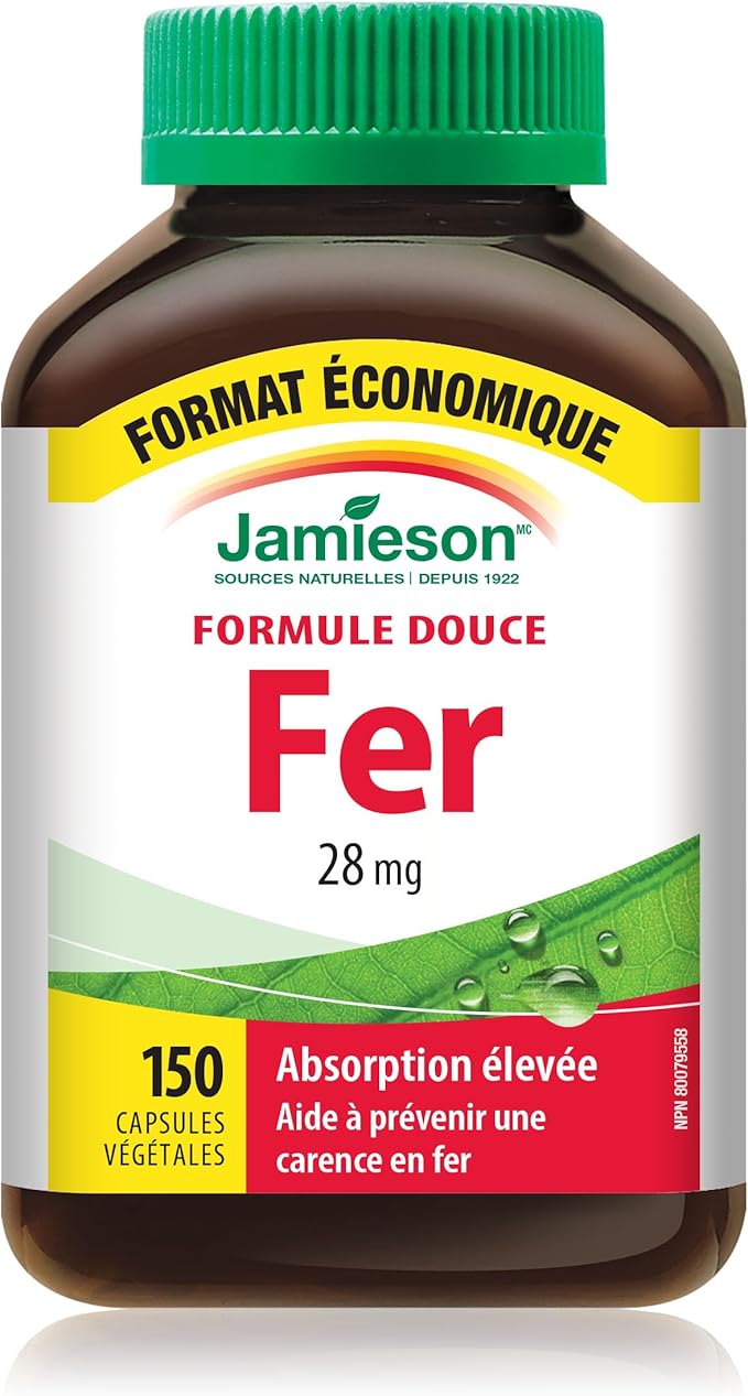 Jamieson High Absorption Gentle Iron 150 caps Value Size