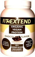 Vegan Protein Powder 30 Servings 120 Calories 22 G Plant Protein Per Serving Organic Chocolate Flavor High Protein Low Carb 0 Sugar