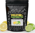 Wild Foods Creatine + Electrolytes Powder Lemon &amp Lime (8 oz 30 Servings) - 2.5g Creatine + Magnesium Malate Pink Salt Potassium - Whole-Food Sourced Hydration &amp Support - No Added Sugar
