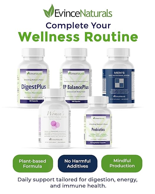 Evince Naturals Men's Daily Nutritional System Multivitamin