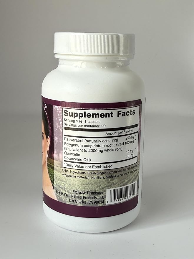 RESVERATROL 90 Capsules