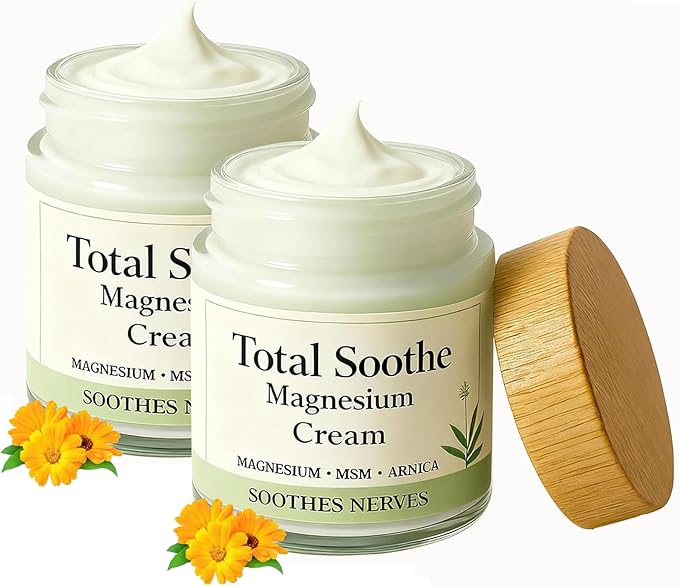 Magnesium Cream Joint Relief with MSM &amp Arnica Mineral Delivery Formula Fast Absorbing Non-Greasy Topical for Daily Joint &amp Muscle Comfort