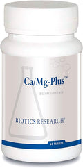 Biotics Research CaMg-Plus Calcium Magnesium Supplement with Parathyroid Aids in Bone and Dental Health Muscle Relaxation Supports Cardiovascular Health Thyroid Support 60 Tablets