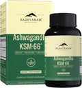 Rasayanam Ashwagandha KSM-66® | 5% Withanolides for Max Results |100% Pure Root Extract | Energy &amp Recovery Support | World’s Strongest Ashwagandha | 60 Capsules