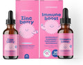 JoySpring Zinc with Vitamin C Liquid Supplement Immune Support for Kids 1 fl oz