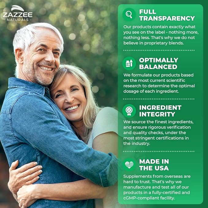 Zazzee Extra Strength Boswellia 10:1 Extract 65% Boswellic Acid 180 Vegan Capsules 6 Month Supply Boswellia Serrata Joint Comfort Mobility &amp Flexibility Support Non-GMO Made in the USA