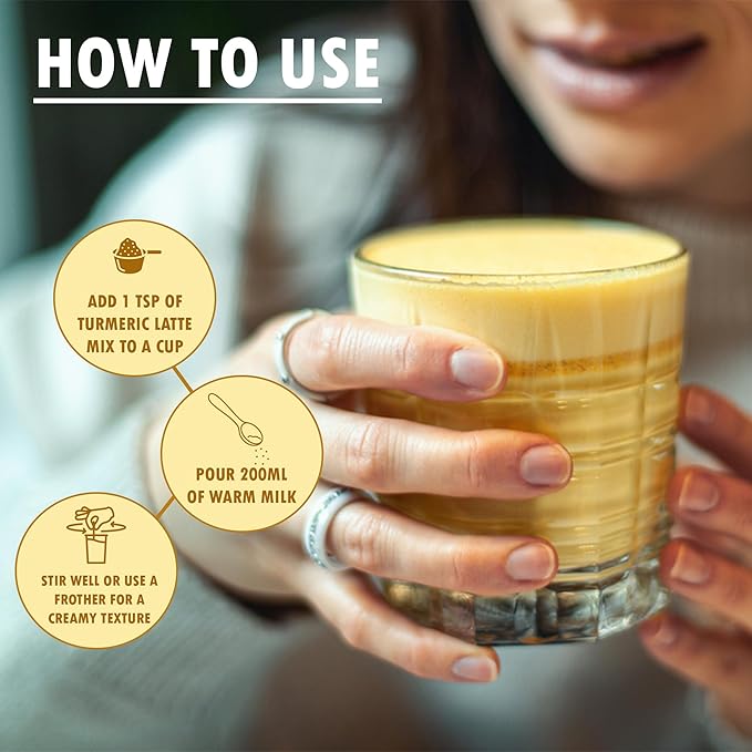 Natural Lakadong Turmeric Latte 100g