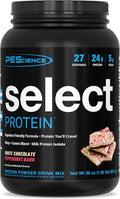 PEScience Select Protein Powder Whey and Casein Blend Clean Protein Powder for Women and Men Low Calorie Low Carb Keto Friendly Gluten Free - White Chocolate Peppermint Bark 27 Servings