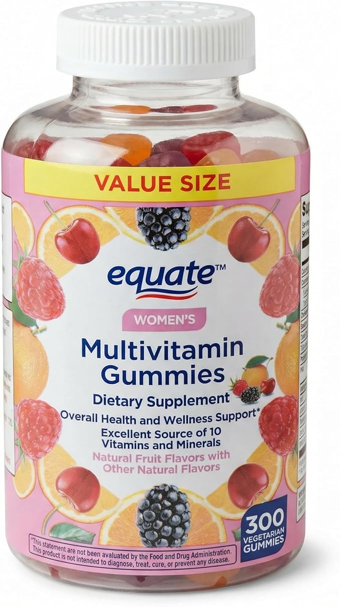 Multivitamin Women Gummies 300 Count – Womens Multivitamin Gummy for Adults 18+ Daily Vitamins Women Formula 150 Servings