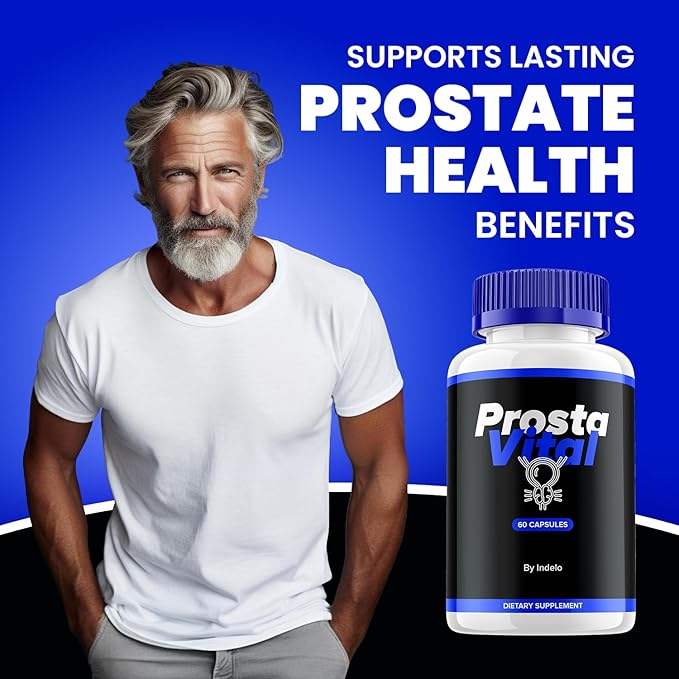 ProstaVital Capsules – Advanced Formula Supplements for Overall Wellness Support (60 Capsules)