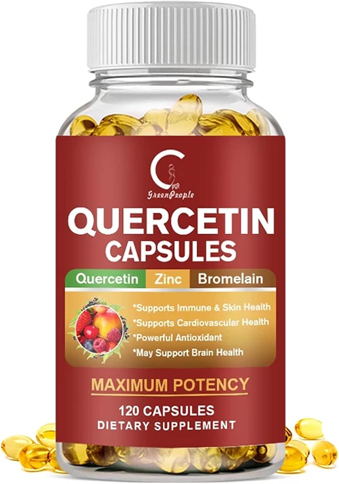 Quercetin Supplement with Vitamin C and Zinc - Ultimate Immune Booster