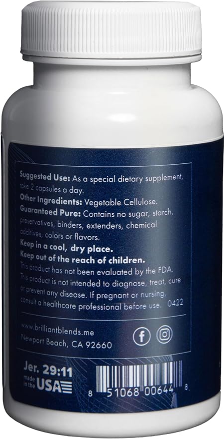 Adapt Adaptogen Supplement – Doctor-Formulated Blend to Improve Sleep and Memory | Natural Adaptogen Formula with Clinically Sourced Ingredients | Vegan Non-GMO | 30 Servings