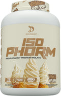 DRAGON PHARMA Isophorm Hydrolized Whey Protein Isolate Fast Absorption Premium Whey Protein Maximize Recovery Great Tasting 25g Per Serving (5 lb Vanilla Soft Serve)