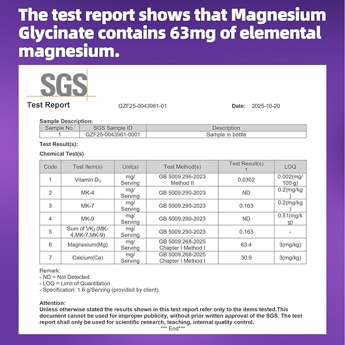 2 Pack High Absorption Magnesium Glycinate 400mg Softgels Supplement Magnesium with Calcium - Highly Bioavailable - with Vitamin D3 &amp K2 for Sleep Mood Brain Support