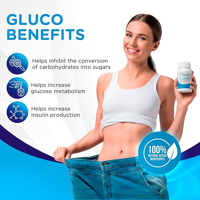 Dr. T Gluco Control – Natural Supplement to Support Healthy Glucose Levels – w/Garcinia Cambogia Gymnema Sylvestre White Bean Extract &amp Green Tea – Supports Metabolism &amp Well-Being – 60 Tabs