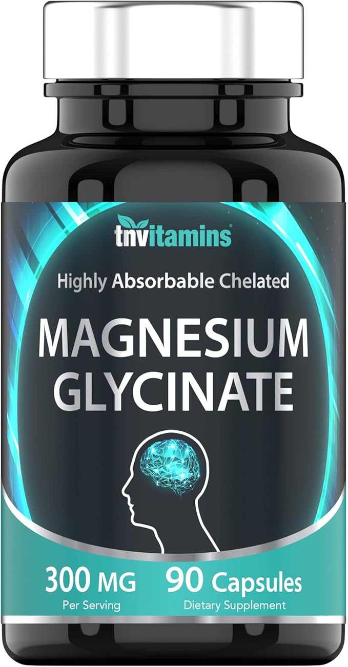 Triple Magnesium Complex 500mg (120 Capsules) &amp Magnesium Glycinate 300mg (90 Capsules)