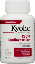 Kyolic Aged Garlic Extract Formula 110 CoQ10 Cardiovascular* 100 Capsules