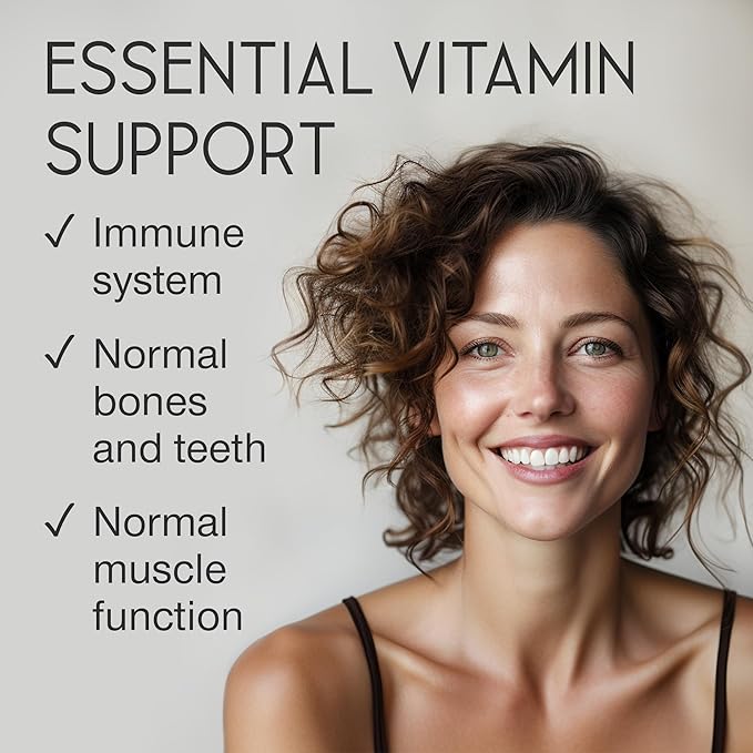 SuperSelf Vitamin D3 K2 Capsules - Vitamin D3 5000 IU and Vitamin K MK7 100mcg - 60 Capsules - USA Made Vegetarian Vitamin D Supplement - High Strength VIT D for Bones Muscle Teeth Immune System