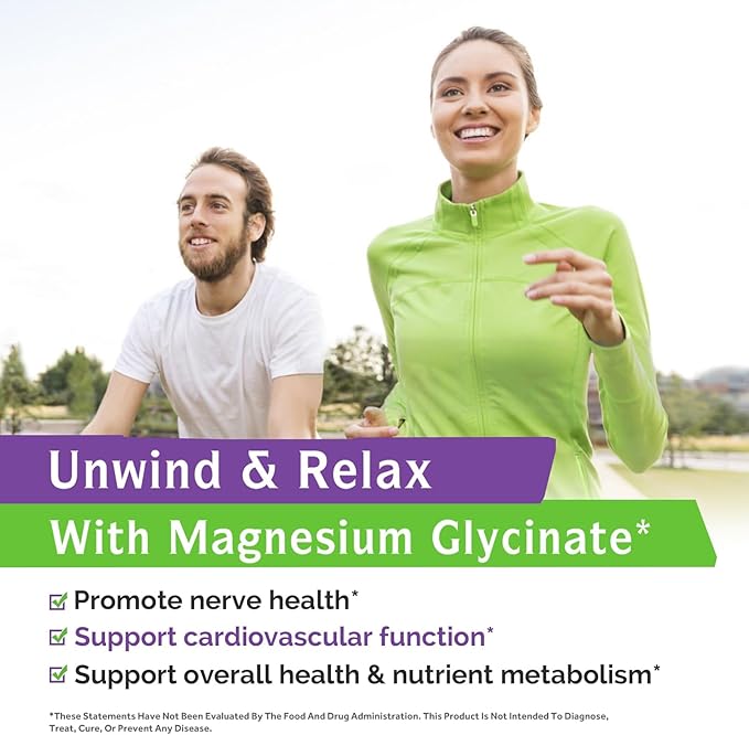Innate Vitality Magnesium Glycinate 500mg &amp Calcium 1200mg with D3 5000IU Bundle | High Absorption Supplements for Nerve Health Bone Strength &amp Immune Support | Non-GMO Gluten-Free | 120 Cap