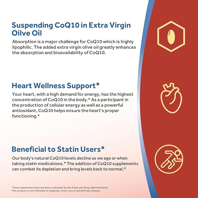 Doctor's Recipes CoQ10 + Saffron Bundle (Pack of 2) | CoQ10 200mg Supplement (Item 1) &amp Saffron Extract Supplement (Item 2) | 240 Softgels + 120 Capsules