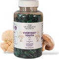 Everyday Youth - Anti-Aging Supplement - Brain &amp Cellular Energy Formula – Lion’s Mane Chestnut NAD B12 + Beta-Glucans - 120 Vegan Capsules
