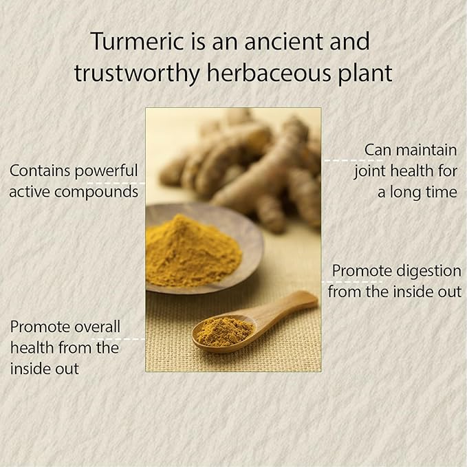 NIVELLE Pure Turmeric Curcumin Supplement 1000mg | 95% Curcuminoids with Bee Propolis Ginger MCT Oil Fat Soluble Vitamin C &amp Black Pepper | Non-GMO Gluten Free | 120 Capsules