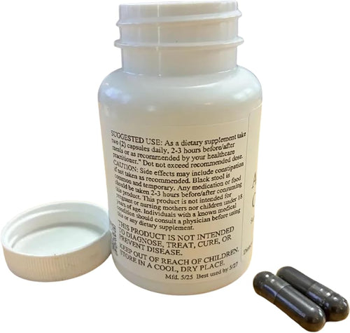 3D's Essentials Complete Gut Support - Activated Charcoal Black Walnut Blend Colon Support - 3 Bottles