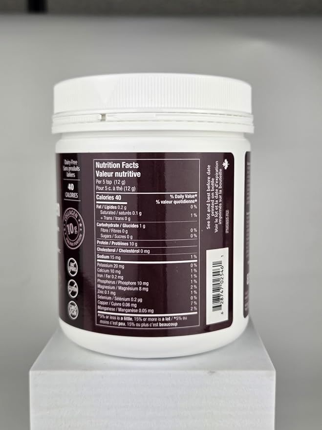 NEW ROOTS HERBAL Multi 5 Coco Collagen Powder Supplement (Types I II III V and X) Hydrolyzed Collagen - Dairy &amp Gluten Free - 12g per Serving - Chocolate Flavor 7.05 oz