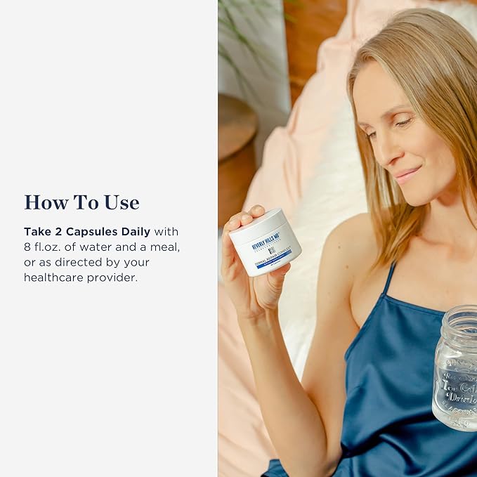 Beverly Hills MD Dermal Repair Anti-Aging Supplement - Hyaluronic Acid Collagen Vitamins for Smooth Plump Skin