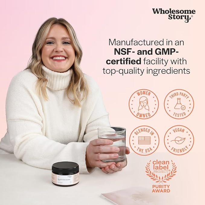 Inositol Supplement Powder with MTHF Folate + Vitamin D3 | Myo-Inositol &amp D-Chiro Inositol | Hormonal Balance &amp Healthy Ovarian Support | Vitamin B8 | Alternative to Inositol Capsules | 30 Ser