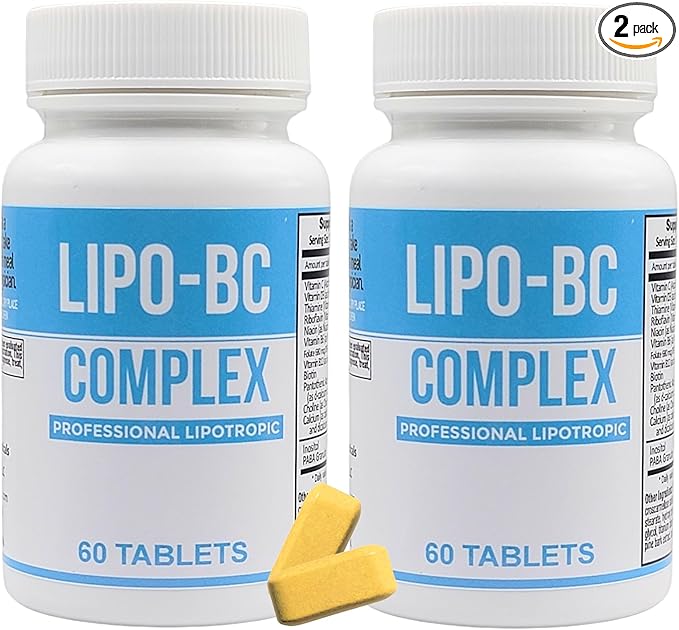 LIPO-BC (2 pack 60 tablets each) 120 tablets total