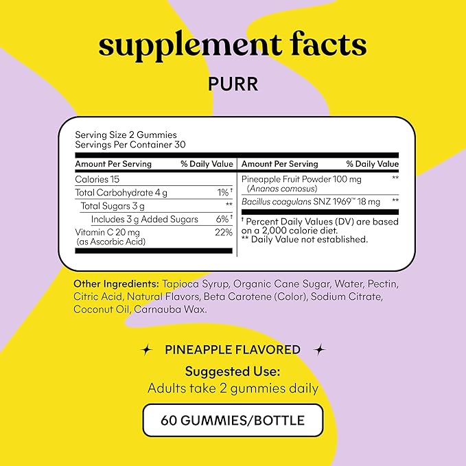 Lemme Purr &amp Play Bundle - Daily Intimacy Gummies and Vaginal Probiotic Gummies for Women (60ct Each)