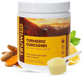 TruWild Vegan Turmeric Curcumin Drink Mix Powder with Organic Curcuminoids Black Pepper Ginger to Support Wellness and Joint Health All Natural Made in USA 20 Servings