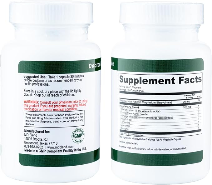 Sleep - Natural Sleep Aids for Adults with l theanine Supplement Ashwagandha Magnesium Valerian Root Melatonin - Non-Habit Forming Formula for Rejuvenating - 90 Capsules (Pack of 3)
