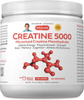 ANDREW LESSMAN Creatine 5000 Micronized Creatine Monohydrate. 60 Servings. Cellular Energy Muscle Strength &amp Growth. Brain Memory Cognition Athletic Performance. No Additives. Ultra-Pure Powder.