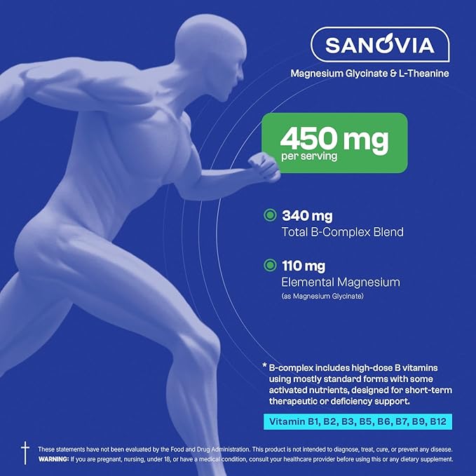 SANOVIA Vitamin B-Complex Supplements