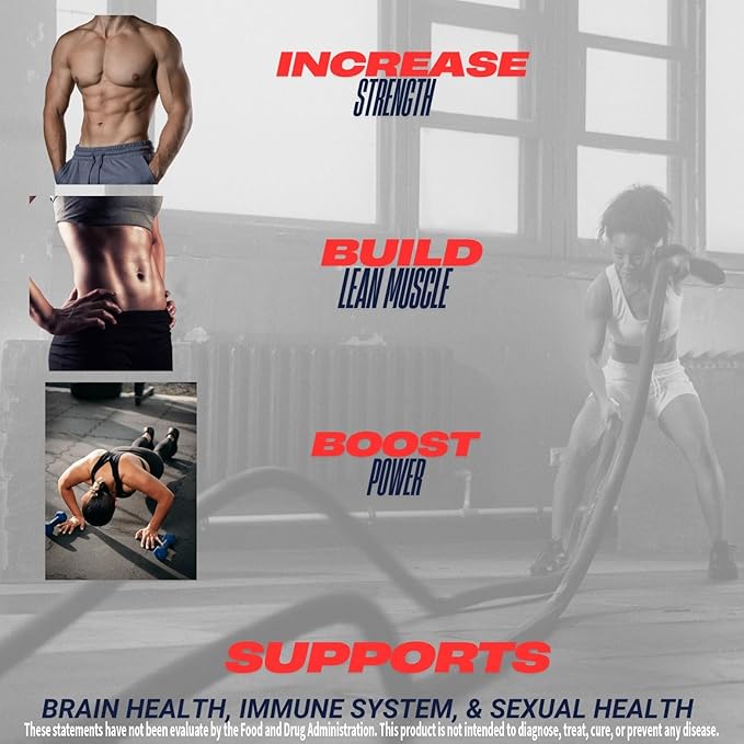 CREATINE HCl Powder for Men and Women Muscle Strength Brain Performance Heart Health &amp Immune Support - Raw Tart Taste 90 Servings