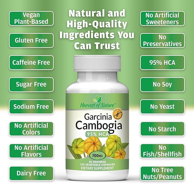 Basic Brands Harvest of Nature Garcinia Cambogia - 2-Pack