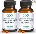 GLX3 Joint Support Extra Strength Omega-3 Supplement | Premium New Zealand Green Lipped Mussel Oil - Comfort Flexibility Muscle Recovery - ETA EPA DHA Omega 3 Capsules 2 Month