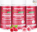 3 Packs 3000MG Glucosamine Chondroitin Gummies - Extra Strength Joint Health &amp MSM Elderberry Natural Joint Support Supplement Flexibility Antioxidant Immune Support for Adults 180 Gummies