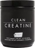CLEAN Creatine - 100% Creapure® Creatine Monohydrate Powder for Muscle Health Performance and Cognitive Support | 3rd Party Certified by NSF | 90 Servings | Unflavored | Vegan Keto and Gluten-Free