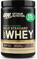 Optimum Nutrition Gold Standard 100% Whey Protein Powder Naturally Flavored Chocolate 15 Servings (Packaging May Vary)