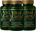 Vital Care – Advanced Herbal &amp Probiotic Supplement | Supports Natural Detox Natural Organic Purifier| 30 Capsules for Daily Wellness Energy &amp Vitality 1 Bottle (3) Vital