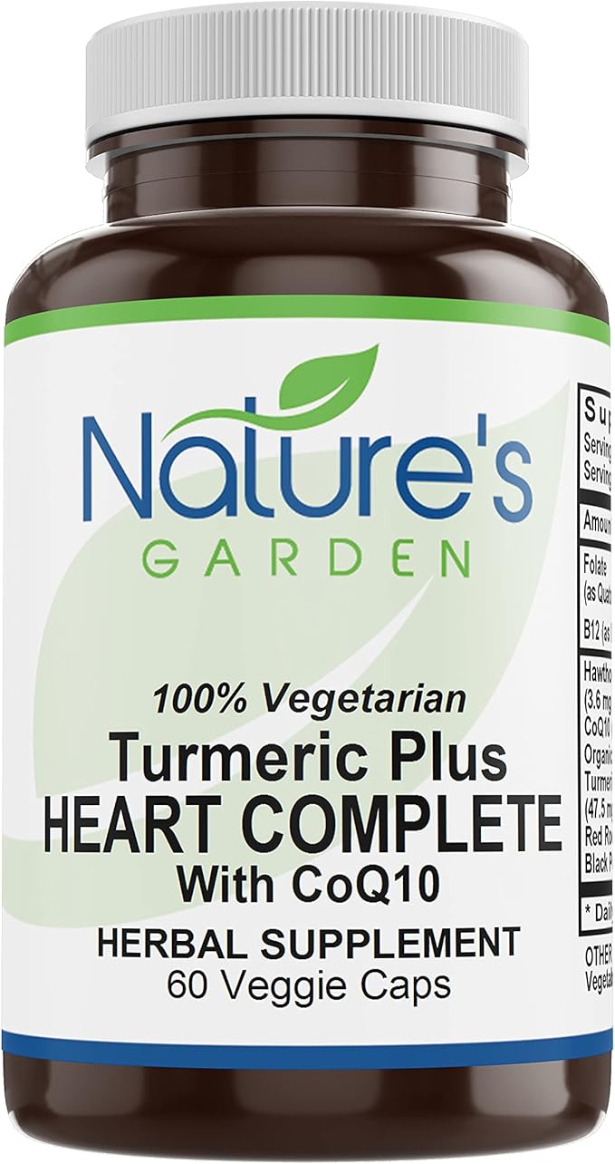 Turmeric Plus Heart Complete with CoQ10-60 Veggie Caps