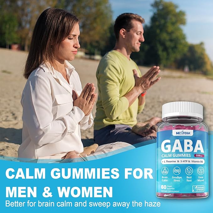 GABA GummiesMelatonin Free Natural Sleep Gummies