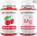 PUREFINITY Tart Cherry and Magnesium Gummies Bundle (Uric Acid Flush &amp Cleanse with Magnesium Support)