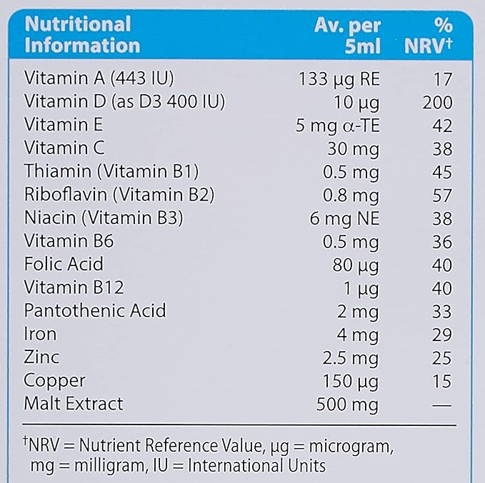 WELLBABY Vitabiotics Multi-Vitamin Liquid - Immune System Multivitamin for Infants and Babies Ages 6 Months to 4 Years - 150mL (Pack of 2)