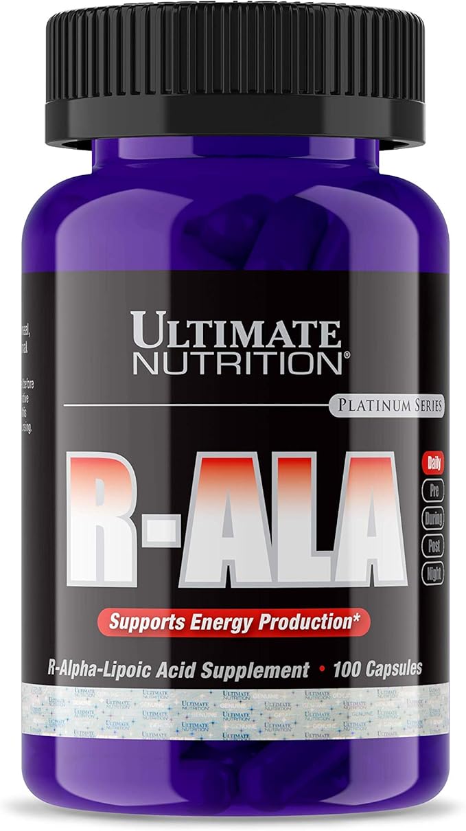 Ultimate Nutrition R-ALA Softgels 100 Gels