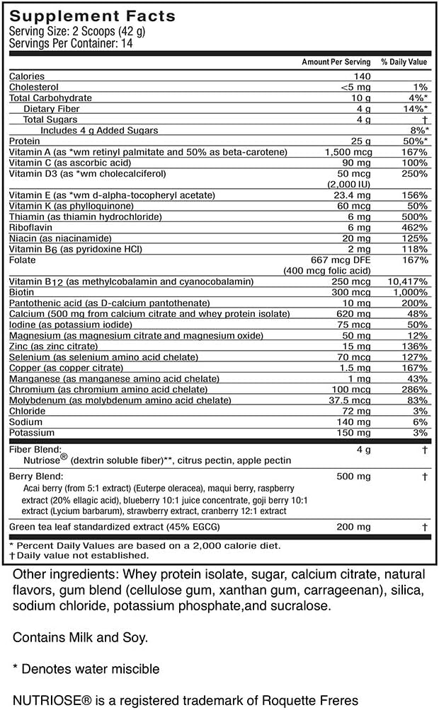 Celebrate Vitamins 4-in-1 Bariatric Multivitamin with Calcium Citrate Protein Shake 500mg Calcium for Post Bariatric Surgery Vanilla Cake Batter 14 Servings