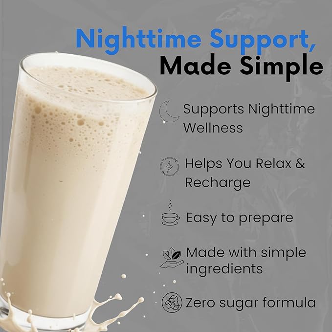 NutriDinner by Nutrillermo | Grass-Fed Collagen Protein Powder | Collagen with Magnesium B-Vitamins | Collagen Supplement for Sleep and Recovery (149 Vanilla)